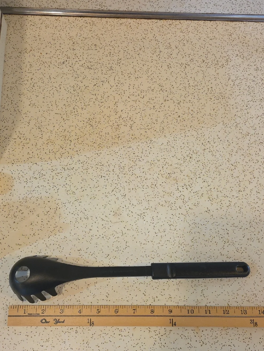 Calphalon‎ Black Nylon Heat Resistant Spaghetti Server Spoon 13
